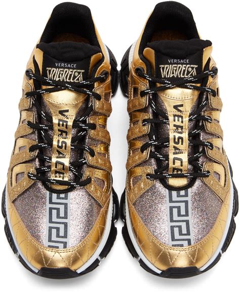 versace trigreca gold|versace trigreca low top sneakers.